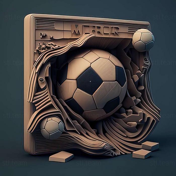 3D model Koliseum Soccer VR game (STL)